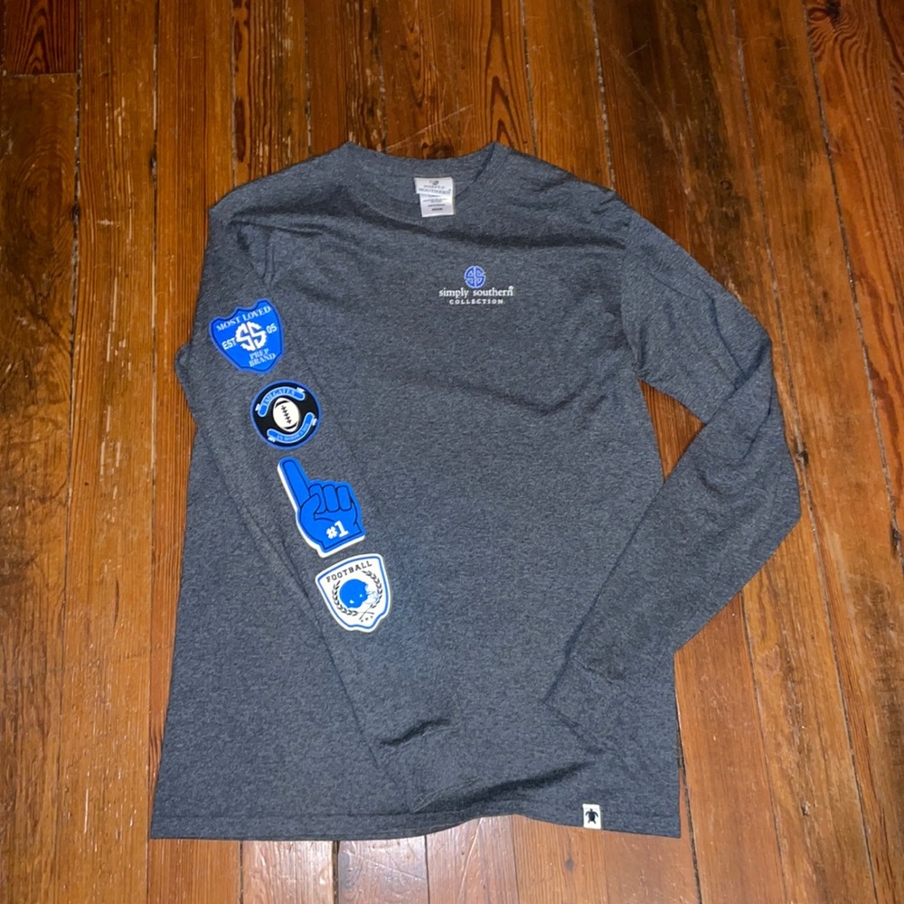 Simply Southern “Tailgates & Touchdowns” long sleeve tee